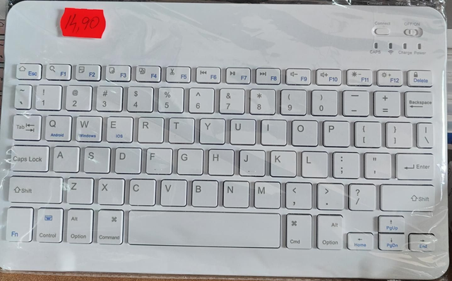 Wireless/Bluetooth Slim Keyboard Laptop/PC/Android/Mac/Ios.