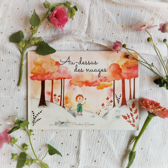 Au-dessus des nuages : album jeunesse