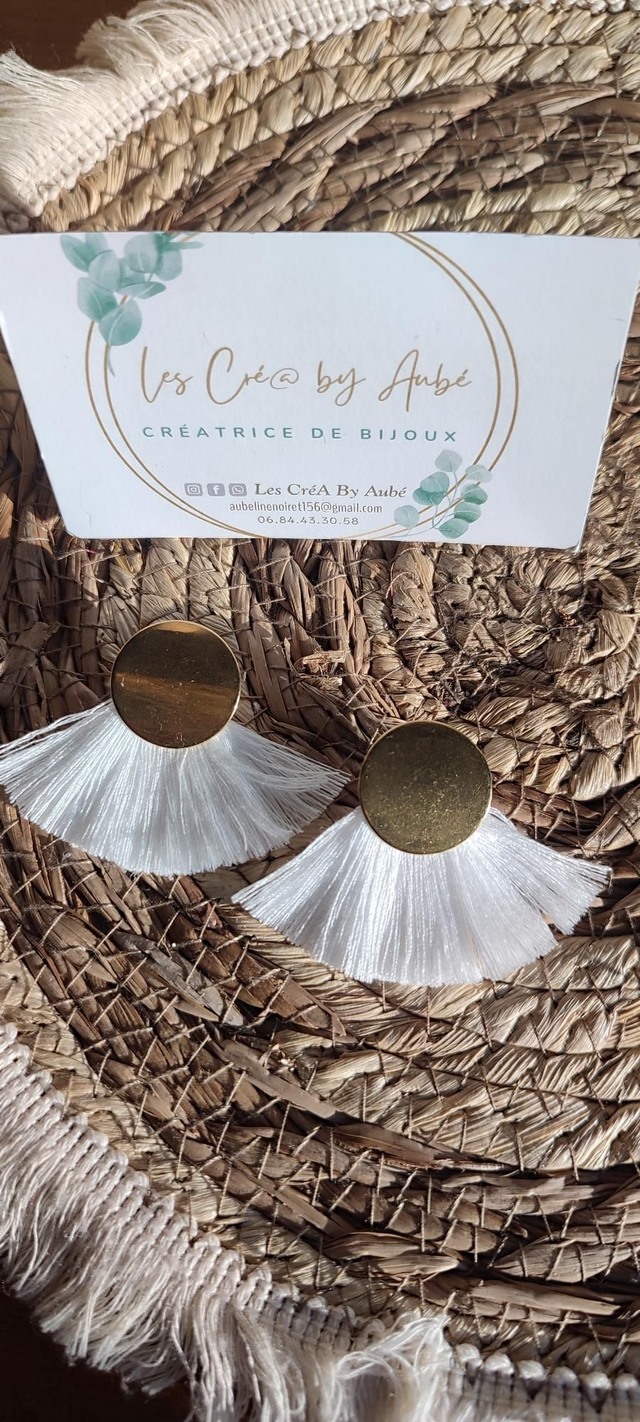 BO CHIC PLUMETS GOLD/ BLANC 0000268