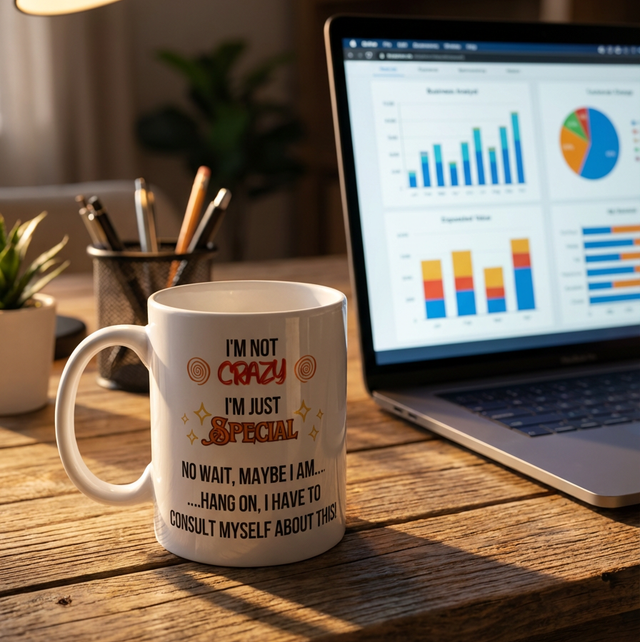 I'm not crazy, I'm just special - 11oz Mug