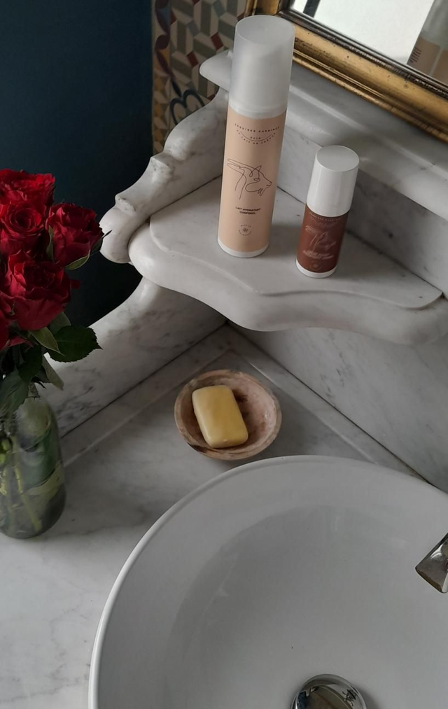 Crème corporelle au lait de chèvre