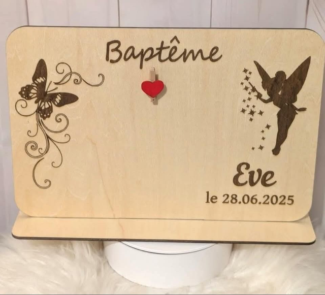 Cadre baptême 