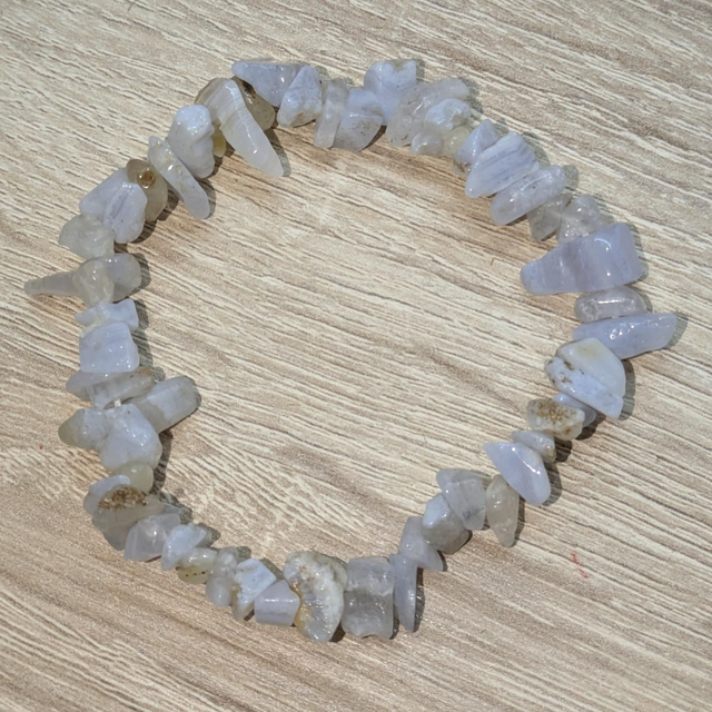 Bracelet "Calcédoine" baroque BR-214