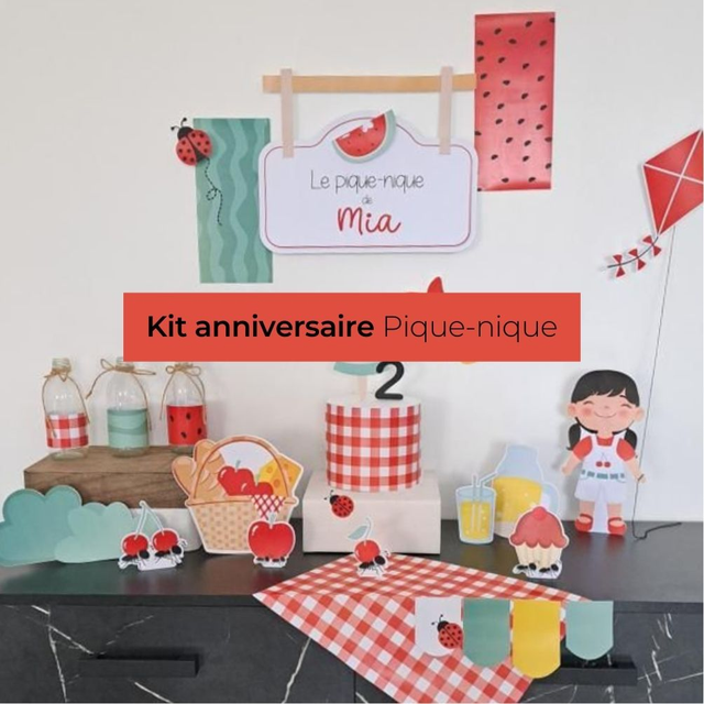 Kit Anniversaire Pique-nique