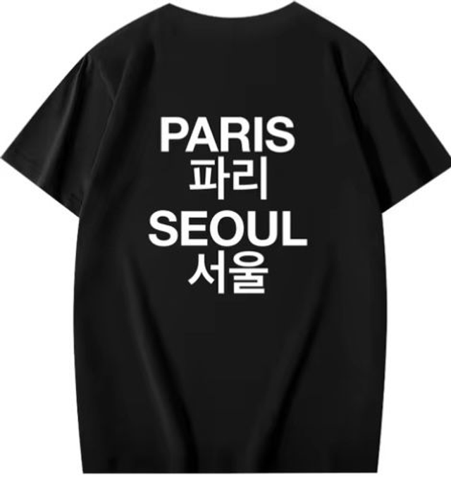 T-shirt Paris - Séoul 