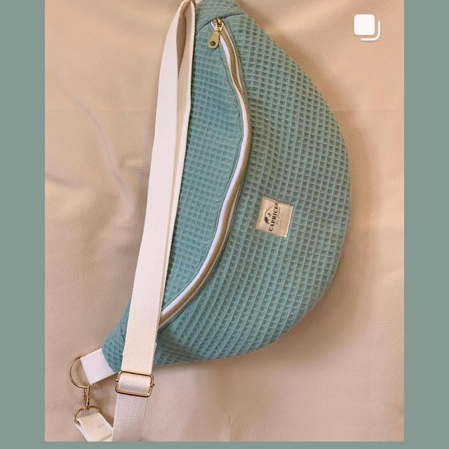Sac banane Vert D'Eau 