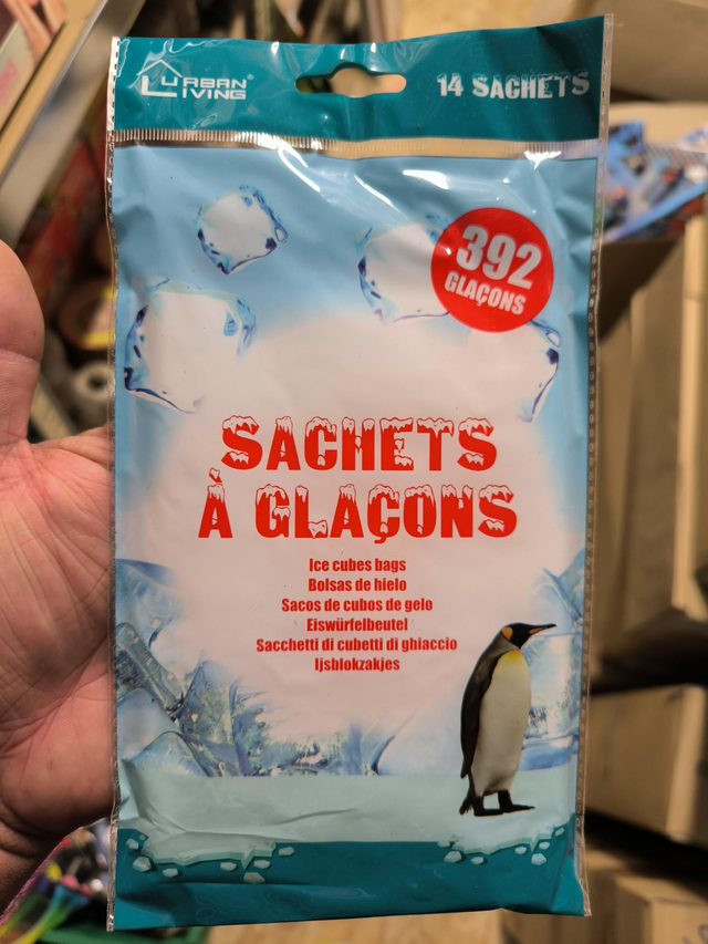 SAC A GLAÇONS (392 GLAÇONS)