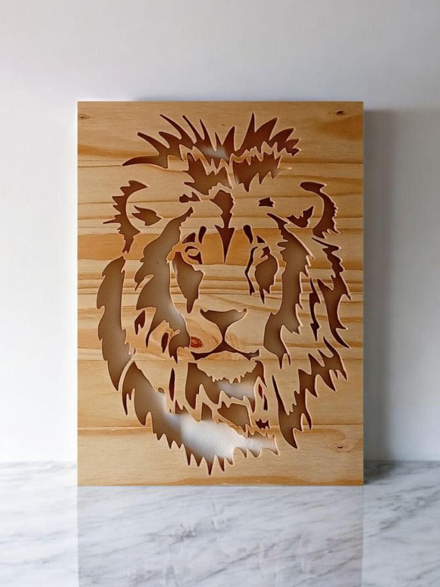 Lion, Pin & MDF