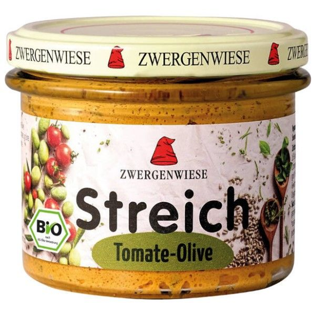 Zwergenwiese Brotaufstrich Tomate-Olive 180g