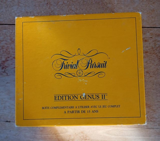 Jeu recharge Trivial pursuit Édition Genus II 