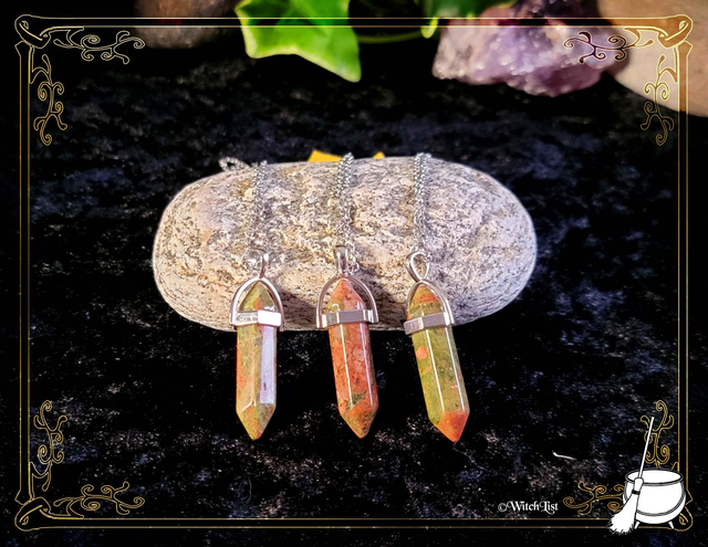 Pendentif Unakite