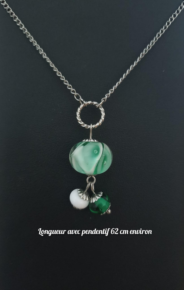 Sautoir en verre de Murano 