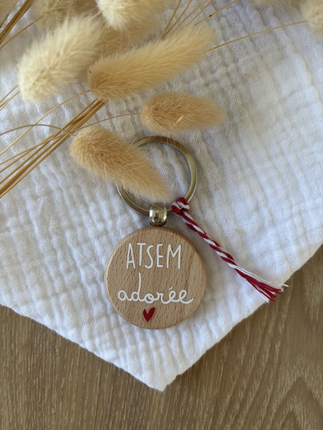 Porte-clés - ATSEM adorée
