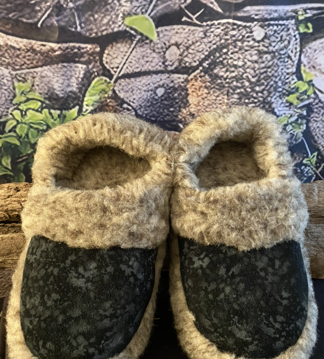 Lammfell Hausschuhe SPARKLE