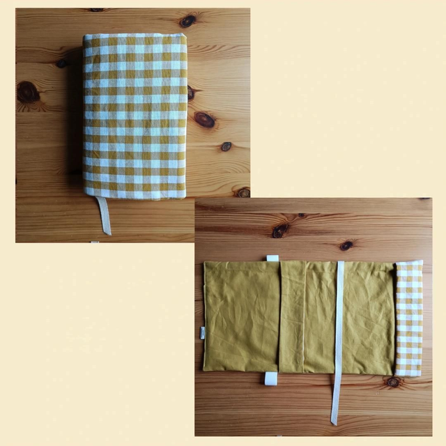 verstellbare und wendbare Buchhülle, Lesezeichenband, für Taschenbücher, die max. 19,5cm hoch sind