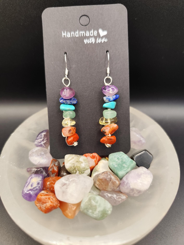 Chakra earrings