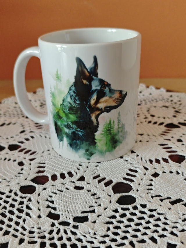 Mug céramique Beauceron – Petit déjeuner cosy