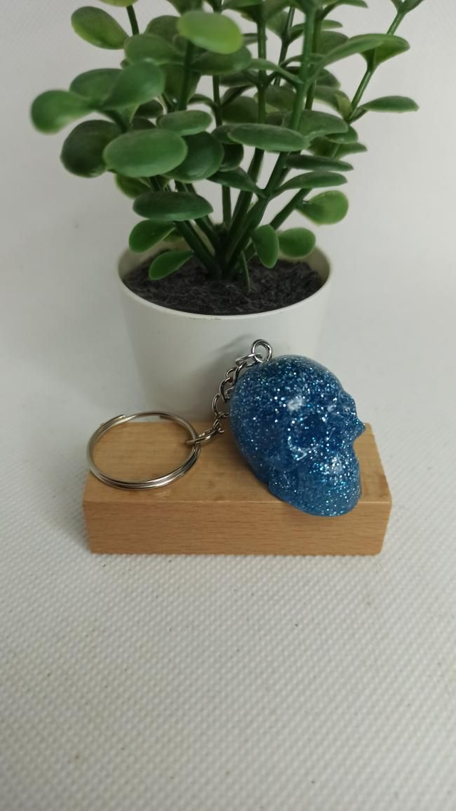 Grand porte clé SKULL PSG023