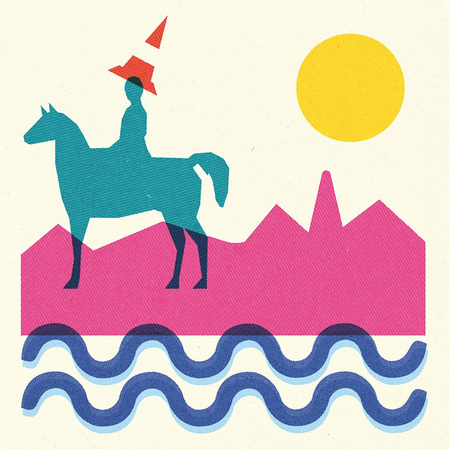 Scottish Abstract City Print | Glasgow