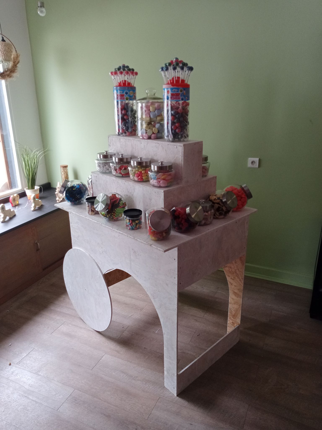 Candy bar à étages