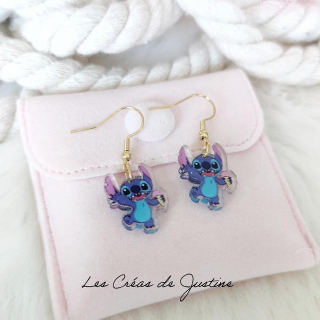 Boucles d&#039;oreilles Stitch 