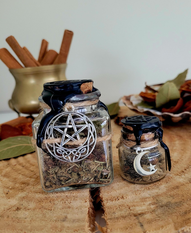 Spell jars (duo : 10ml + 50ml) Protection