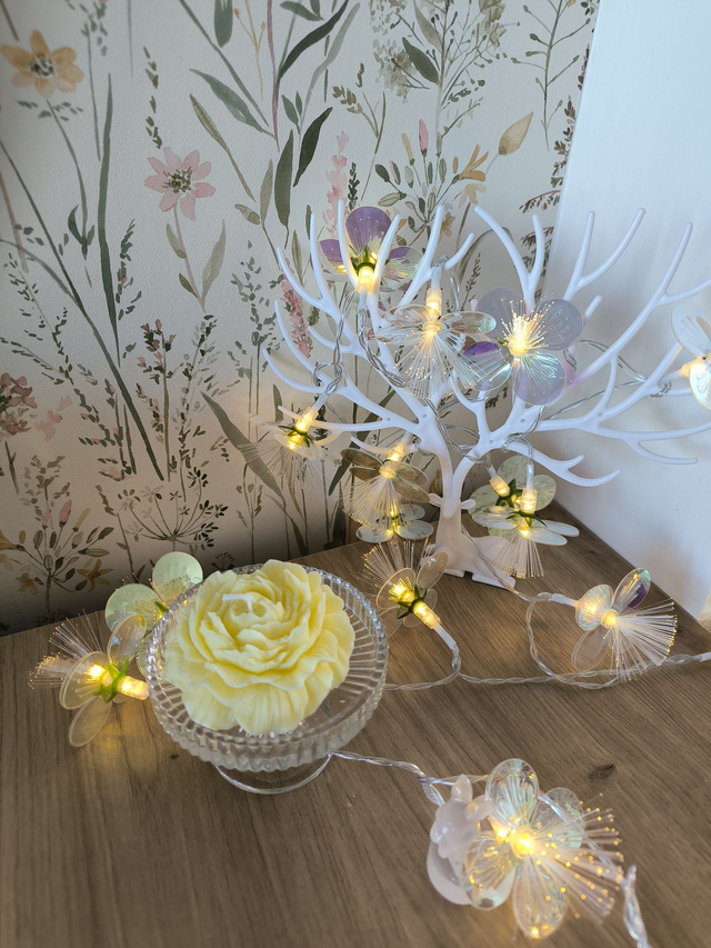 Bougie Pivoine &quot; Palo Santo&quot;