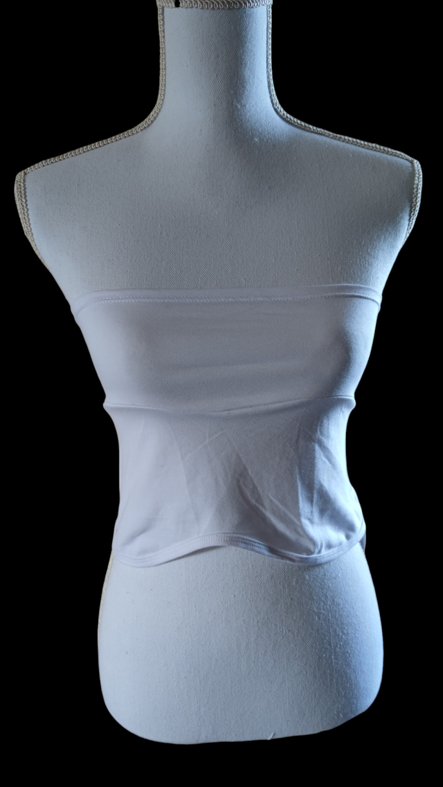 Top court sans manche blanc (Carmel) 