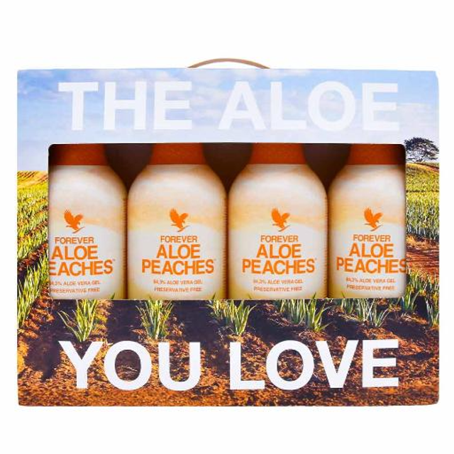 Forever - Aloe Peaches - 4x1000ml