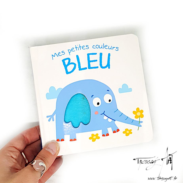 LIVRE OCCASION - MES PETITES COULEURS BLEU ELEPHANT - LO070