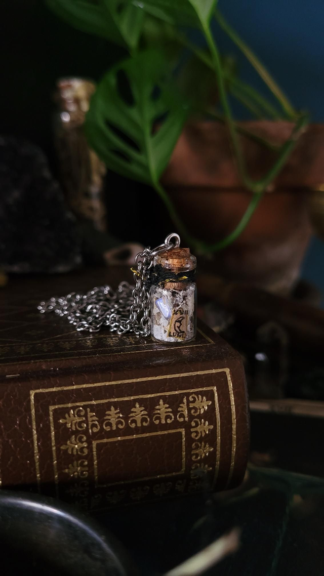 Fiole de tarot : La Lune