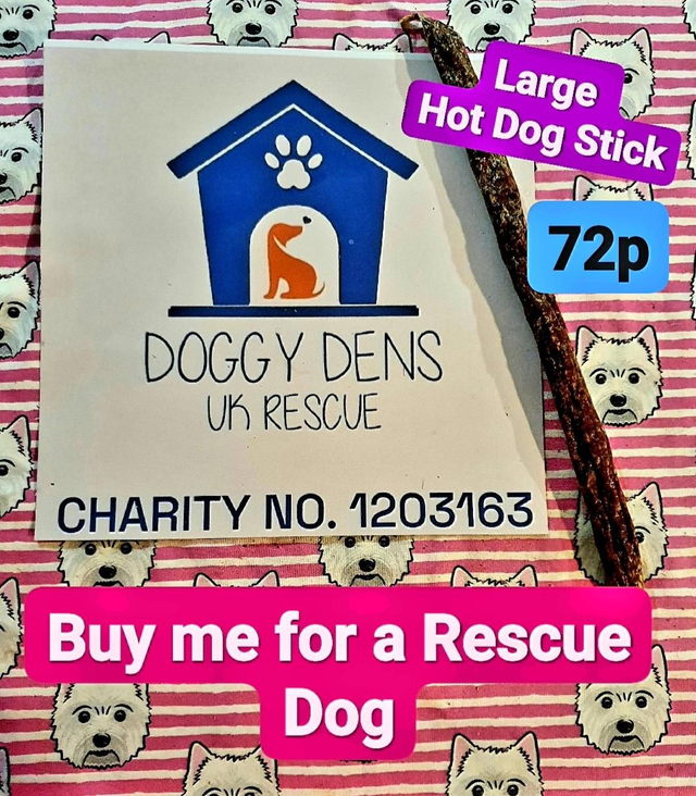 Hot Dog Stick for Doggy Dens Uk❤🇬🇧🐕