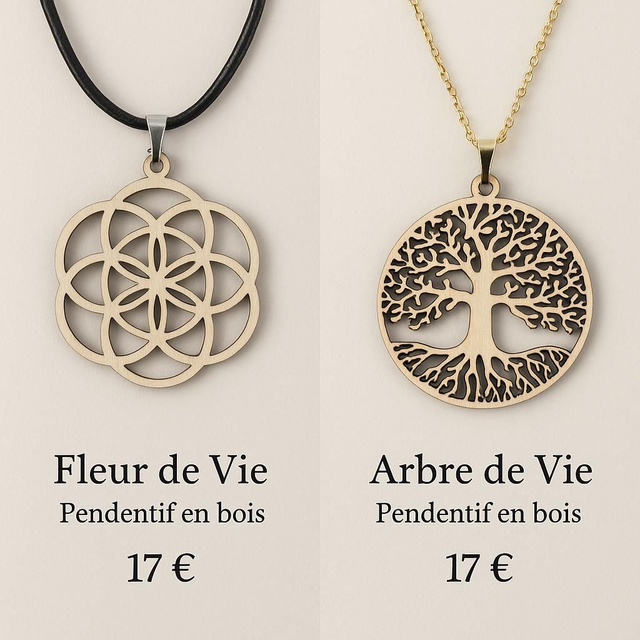 Colliers Bois Sacrés