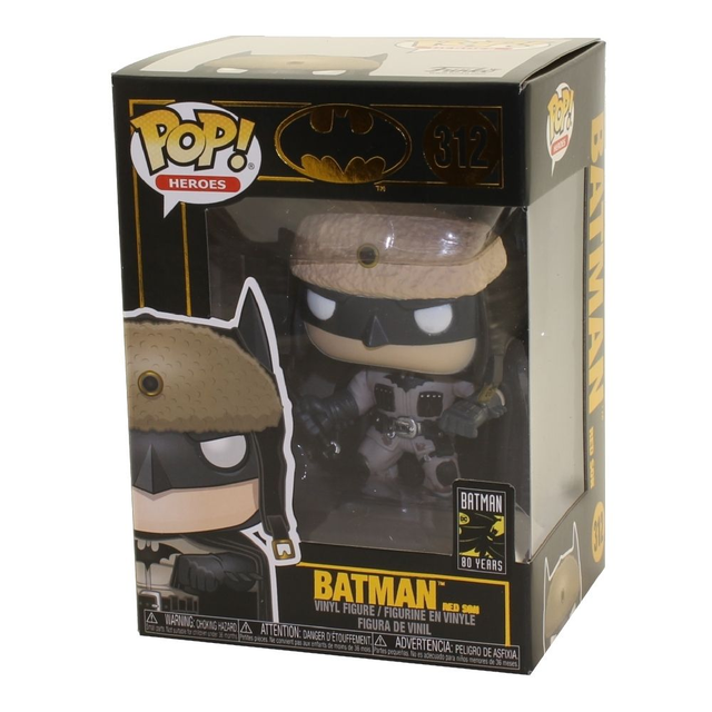 Funko DC Batman Red Son Pop Vinyl Figure #312 80th Anniversary 889698372619