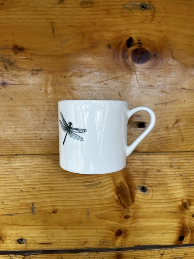 Tasse klassisch klein Libelle