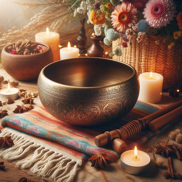 Massage aux bols Tibétains