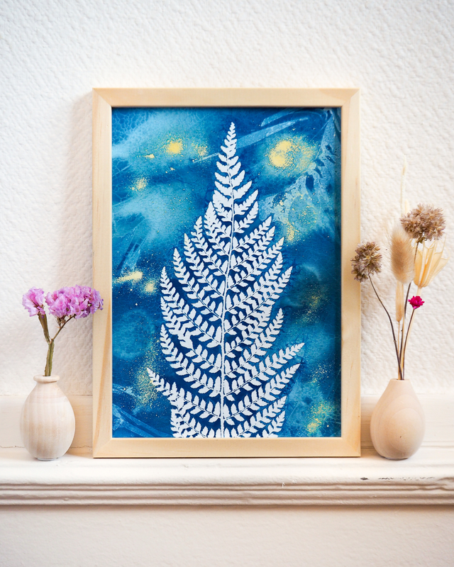 Grande fougère (wet cyano)