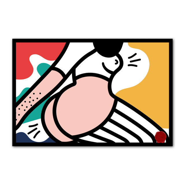 Facesitting - 020820 - Hony | Kunstdruck