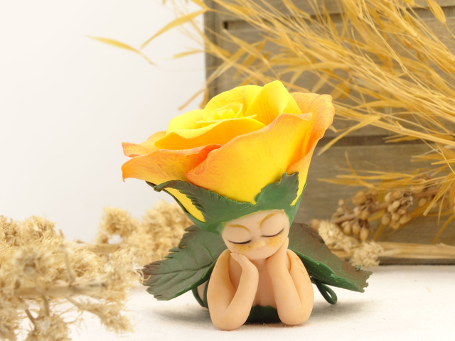 Hada de Rosa Amarilla