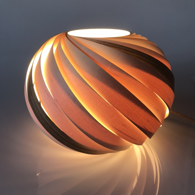 Lampe en Érable 3 bandes