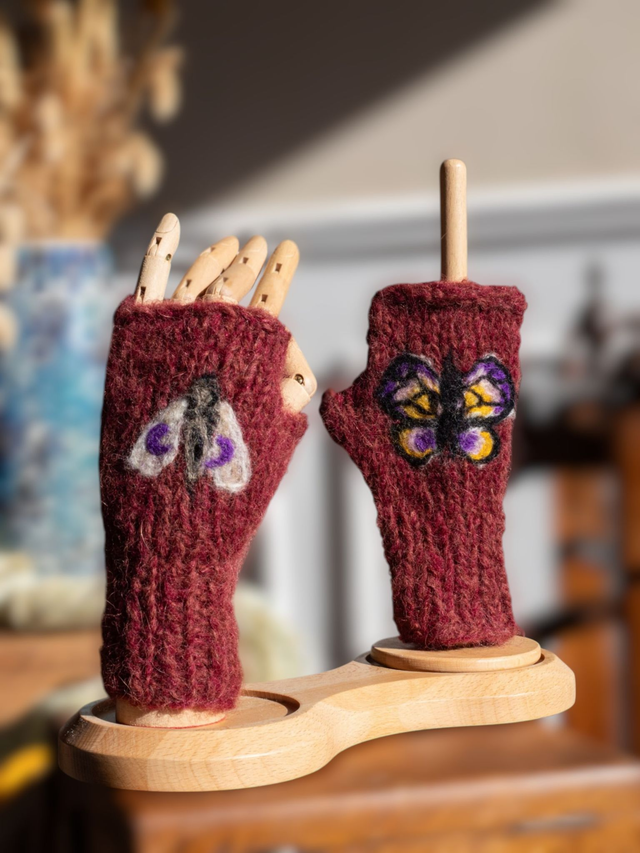 Mitaines Tatouées - Papillon