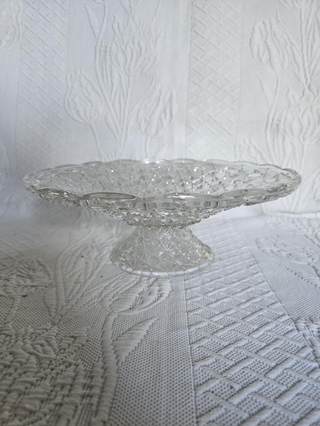 Coupe à fruits en verre 