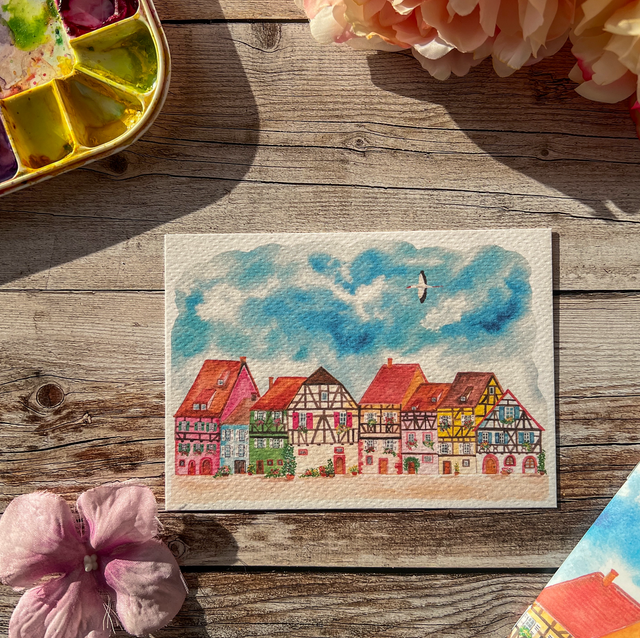 Carte « rue alsacienne »