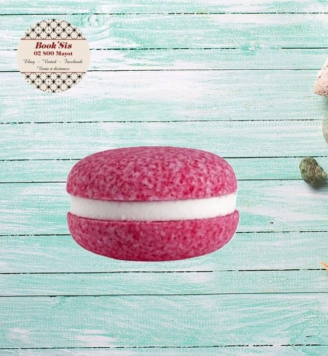 Macaron de bain " Cranberry "