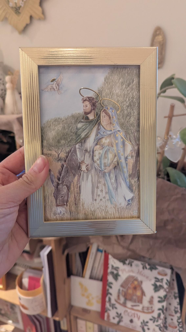 Ste Famille + cadre avec défaut 