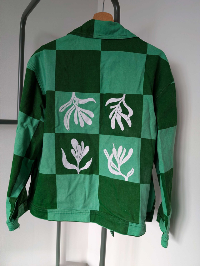 Veste PrettyLittleThing peinte - "Fleur"