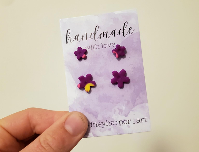 Floral Stud Earrings