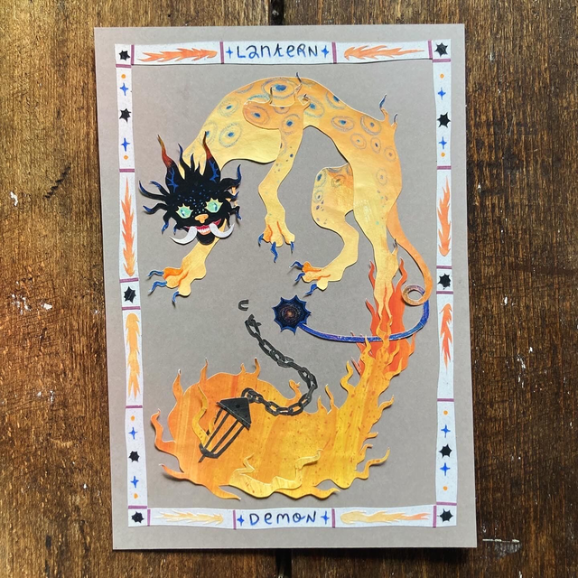 Original &quot;Lanterne &amp; Démon&quot;