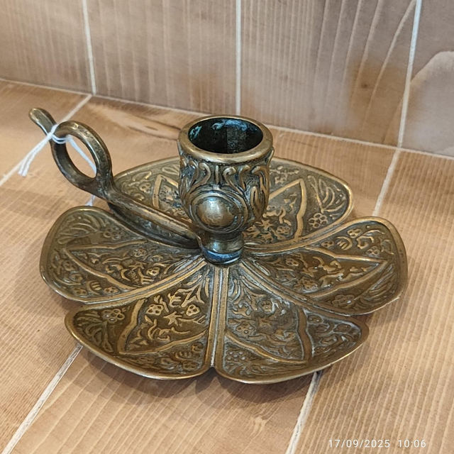 Bougeoir en laiton #1