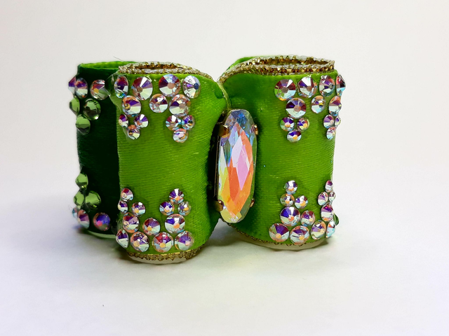 Noeud double coques expo-luxe-strass